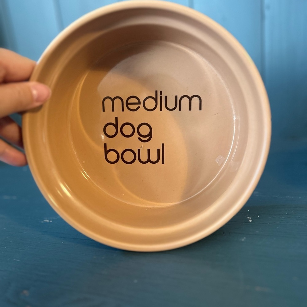 Bloomingdales Medium Dog Bowl. Very rare